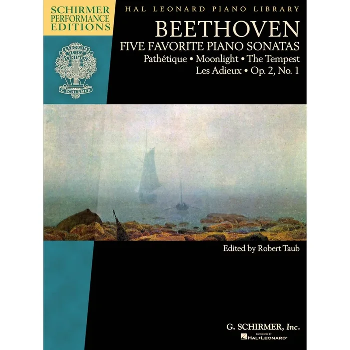 G.schirmer 00297114 Beethoven – Five Favorite Piano Sonatas