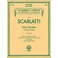 G. Schirmer 60 Sonatas In One Volume (Books 1 & 2) for Piano By Scarlatti Standard