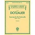 G. Schirmer Exercises for the Violoncello – Books 1 and 2 String Series Softcover Standard