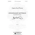 G. Schirmer Four Basho Settings composed by Augusta Read Thomas Standard