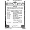 G. Schirmer Here Yet Awhile (from St. Matthew Passion) SSAATTBB composed by Johann Sebastian Bach Standard