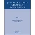 G. Schirmer Melodious Double Stops Book 1 Viola By Trott Standard