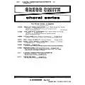 G. Schirmer O Jeanie Theres Naething To Fear Ye A Cappella SATB composed by Gregg Smith Standard