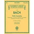 G. Schirmer Violin Concertos (A Minor, E Major, D Minor for Two Violins) Violin/Piano By Bach Standard