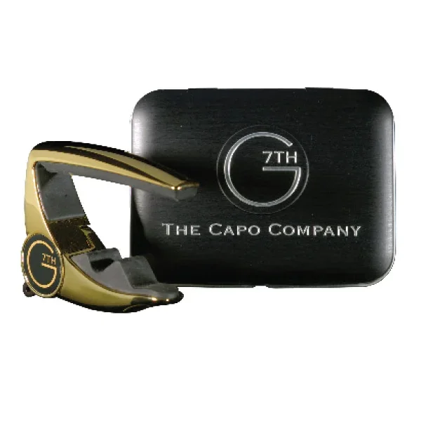 G7 Guitar Capo SPECIAL PRESENT ATION Box Gold FINI