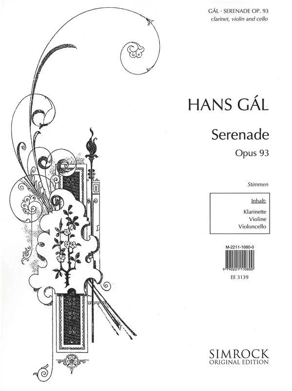 Gál: Serenade in E Major, Op. 93