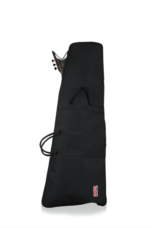 Gator Economy Gig Bag for Radically-Shaped Guitars Like the Flying V, Explorer, Jackson, BC Rich, & Others