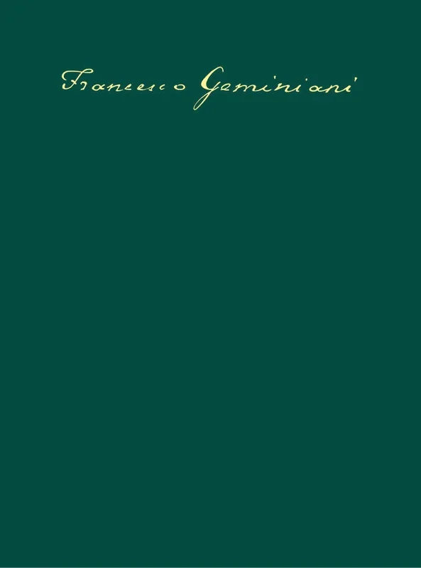 Geminiani: Thematic Index