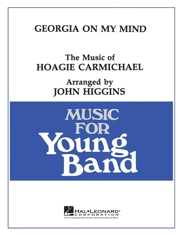 Georgia On My Mind Youth Band3 (Music Score/Parts)