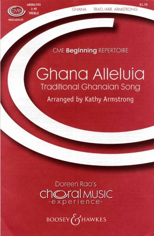 Ghana Allelulia 3Pt Book