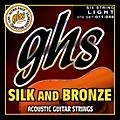 GHS Silk and Bronze Acoustic Guitar Strings Regular Standard