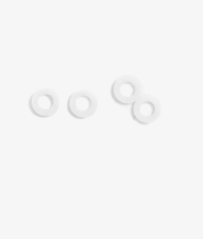 Gibraltar Nylon Tension Rod Washers (12 Pack) White