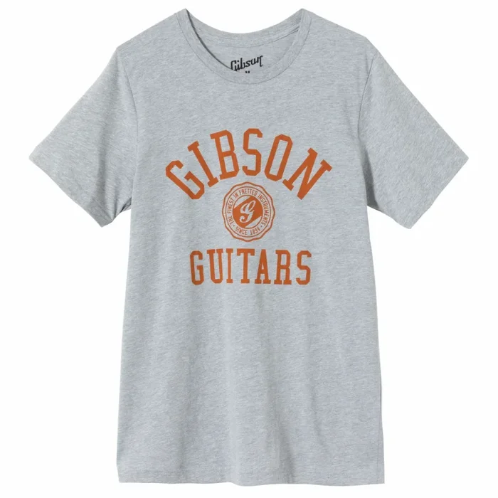 Gibson Collegiate Tee Heather Gray XL