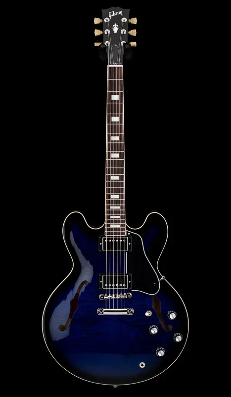 Gibson ES-335 Figured – Deep Ocean Burst #50149