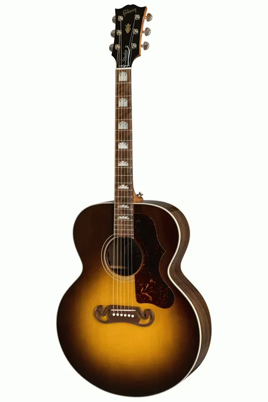 Gibson SJ-200 Studio Walnut Acoustic Guitar Walnut Burst w/ Pickup & Hardcase