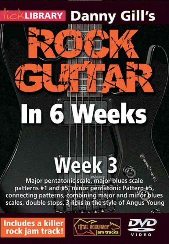 Gill’S Rock Guitar In 6 Weeks DVD 3