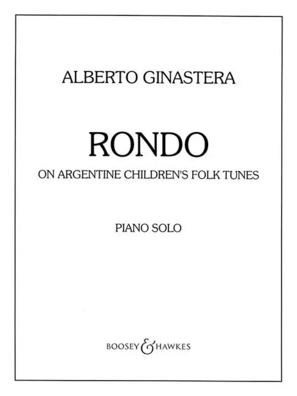 Ginastera: Rondo on Argentine Children’s Folk Tunes