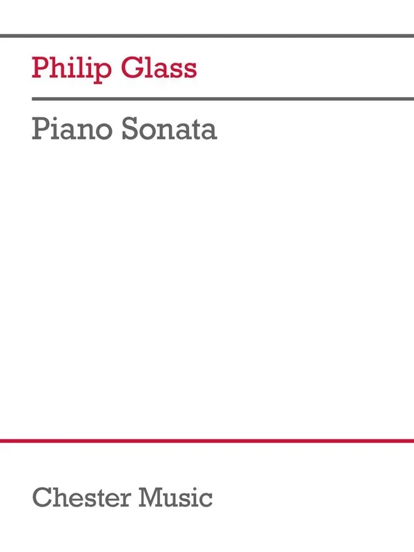 Glass: Piano Sonata