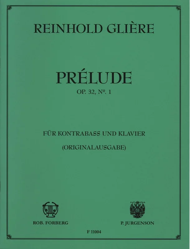 Glière: Prélude, Op. 32, No. 1