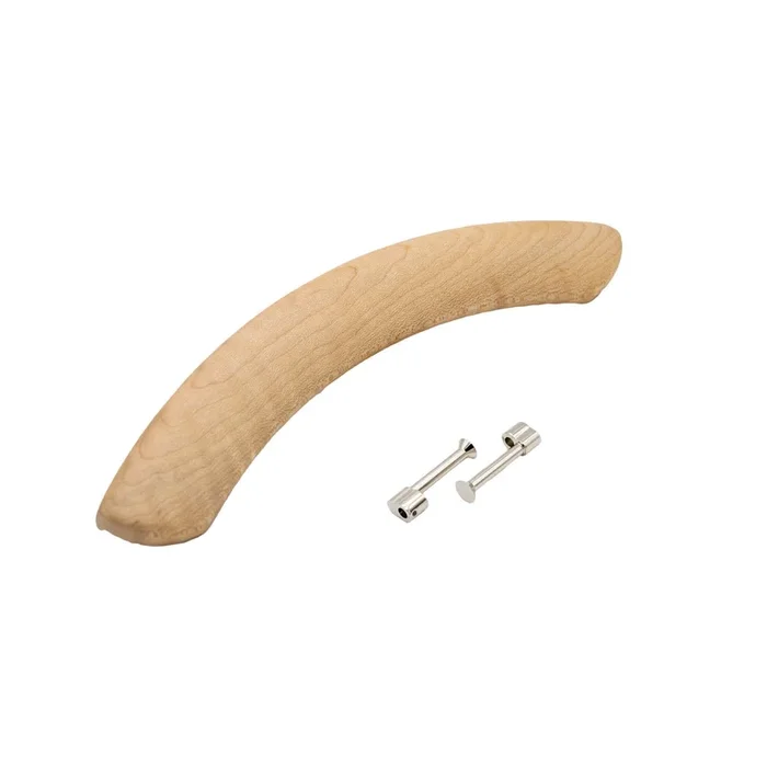 Gold Tone Little Mountain Armrest Natural
