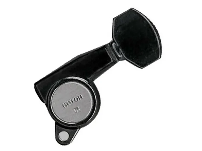 Gotoh Deluxe 6 In Line Black Machine Heads For Acoustic/Elect