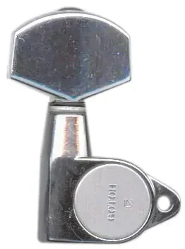 Gotoh G30 Acoustic Machine Heads 3-A-Side Singles Chrome