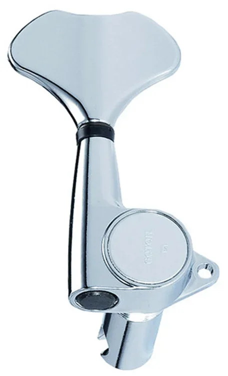 Gotoh GB707 Series Electric Bass Guitar Tuning Machines in Chrome Finish (2+2)