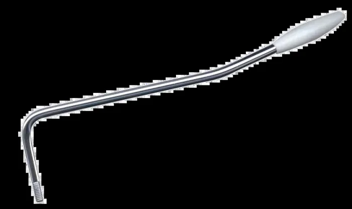 Gotoh Tremolo Arm Chrome/White Knob 3/16″ Thread