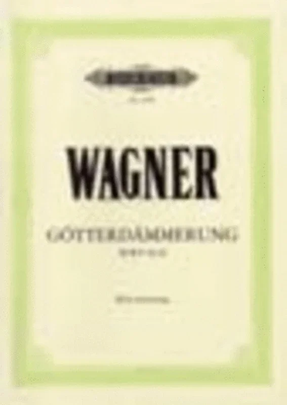 Gotterdammerung Vs (Softcover Book)