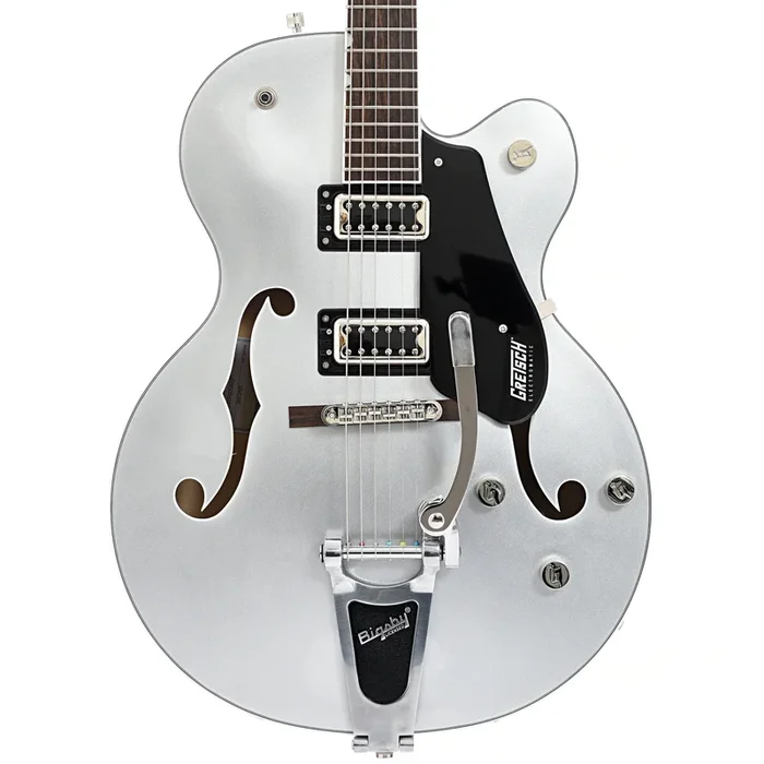 Gretsch G5420T Electromatic Classic Hollow Body Single Cut with Bigbsy, Airline Silver