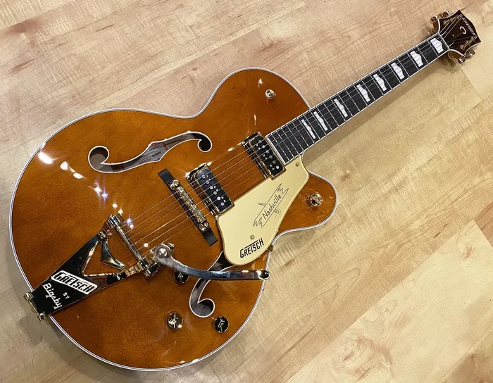 Gretsch G6120TG-DS Players Edition Nashville Hollow Body Guitar DS with Bigsby and Gold Hardware