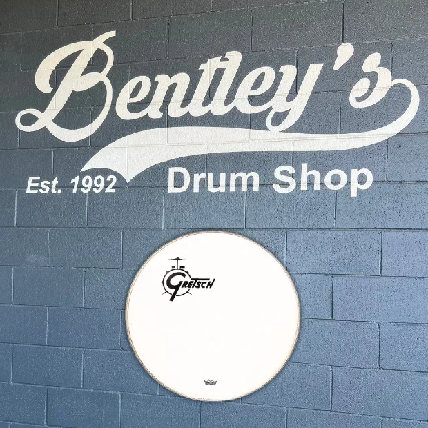 Gretsch GRDHCW20O USA Custom 20 ” Logo Bass Drum Head *IN STOCK*