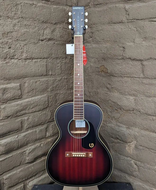 Gretsch Jim Dandy Concert Acoustic Guitar – Deep Cherry Burst (New)