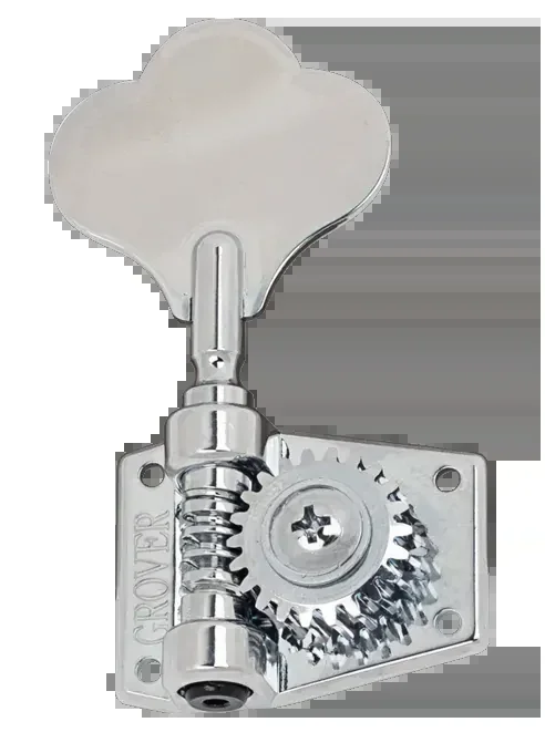 Grover 4-in-Line Chrome Bass Machine Heads