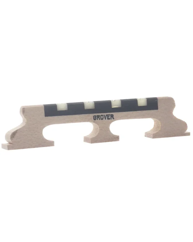Grover Acousticraft 4-String Banjo Bridge, 5/8″ Maple