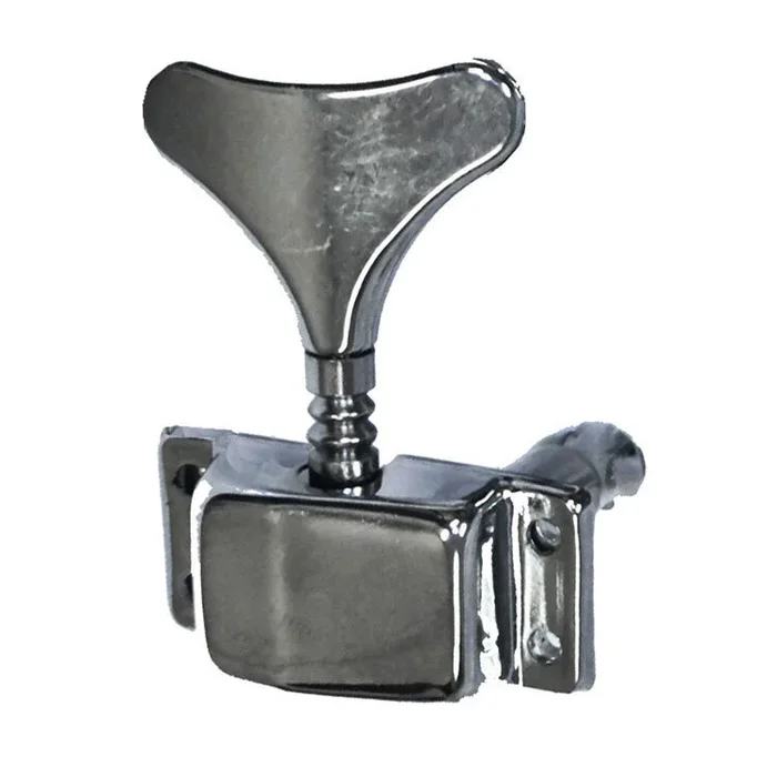 GT Electric Bass Guitar Covered Tuning Machines in Chrome Finish (2+2)
