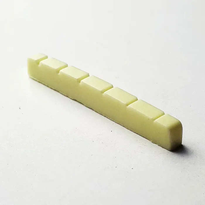 GT Electric Guitar Fingerboard Nut in Ivory – 42mm x 3.5mm (Pk-6)