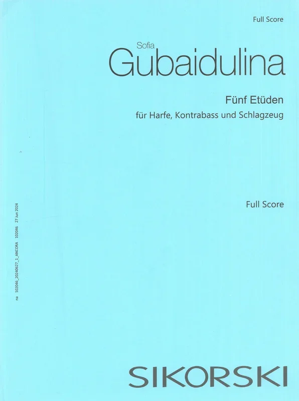 Gubaidulina: 5 Etudes