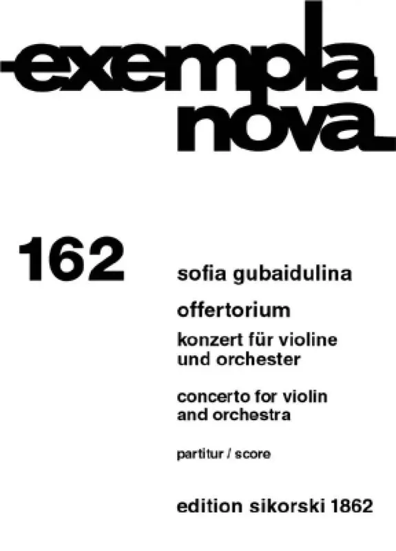 Gubaidulina: Offertorium
