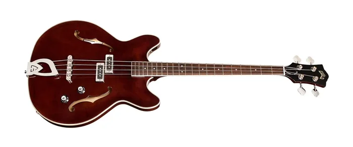 Guild Starfire Bass I Semi Hollowbody Bass Guitar Vintage Walnut