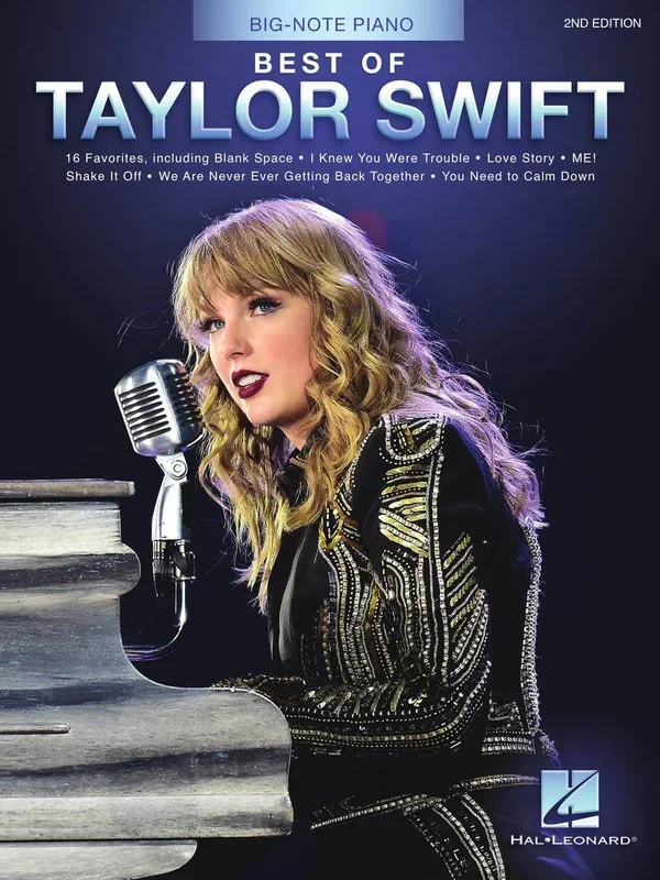 HAL LEONARD 00339619 Best of Taylor Swift – 2nd Edition Big Note