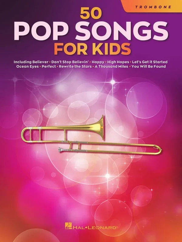 HAL LEONARD 00350964 50 Pop Songs for Kids – for Trombone