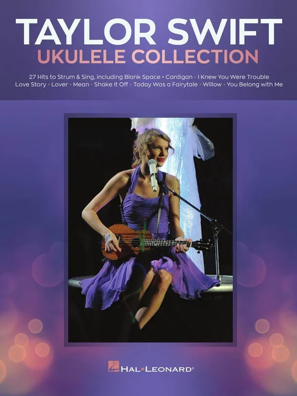 HAL LEONARD 00365317 Taylor Swift – Ukulele Collection – 27 Hits to Strum & Sing