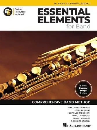 HAL LEONARD 00870248 Essential Elements for Band – Bb Bass Clarinet with Online Resources
