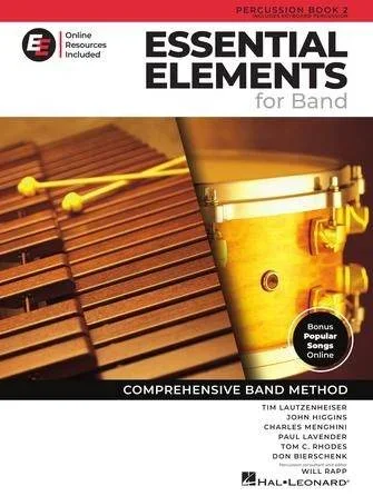 HAL LEONARD 00870333 Essential Elements for Band – Percussion Book 2 with EEi