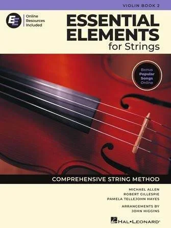 HAL LEONARD 00875061 Essential Elements for Strings – Violin Book 2 with Online Resources