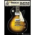 Hal Leonard Best Rock Guitar Songs Ever Tab Songbook Standard