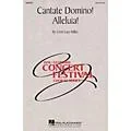 Hal Leonard Cantate Domino! Alleluia! SSA composed by Cristi Cary Miller Standard