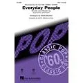Hal Leonard Everyday People (SATB) SATB by Sly and the Family Stone arranged by Mark Brymer Standard