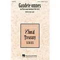 Hal Leonard Gaudete omnes SSATB A Cappella composed by Jan Pieterszoon Sweelinck Standard
